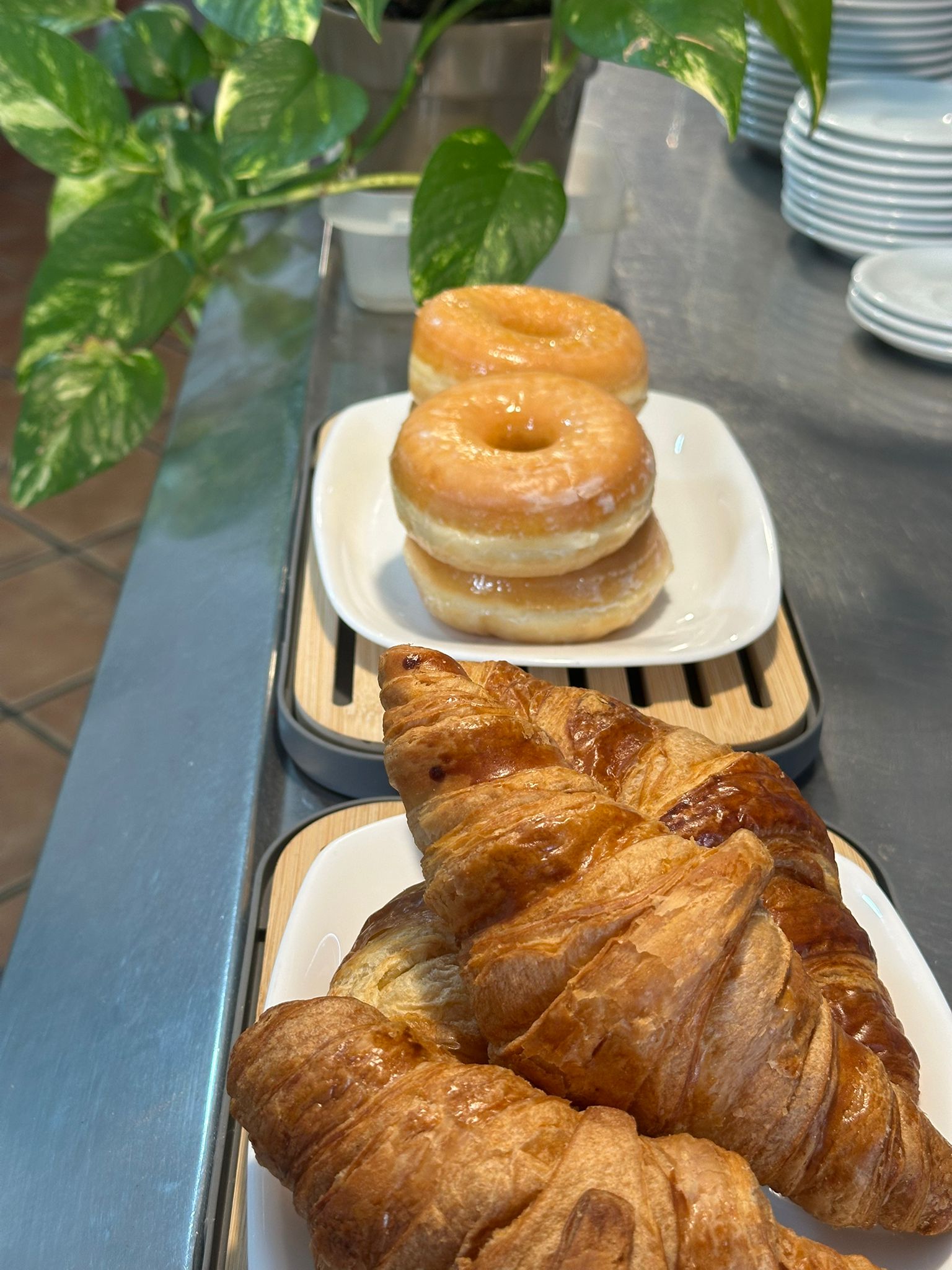 Comida dulce y deliciosa de la cafetería Osías